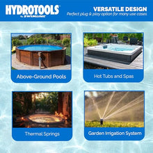 Swimline HYDROTOOLS Model 722061 Hydro-Flo Above-Ground Pool Replacement Pump, Vertical Discharge - 1.5 HP, 5,940 GPH, 115V/60Hz, Single Speed, for Sand, Cartridge & DE Filter Systems