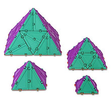 Geometiles Jumbo 3D Building Set 512-pc Math Learning USA