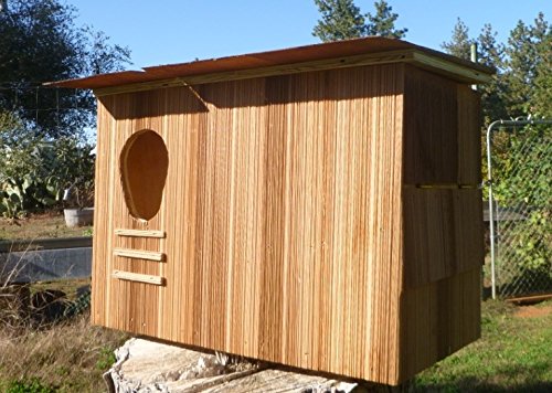 Barn Owl Box Cedar Finish