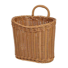 Whoasyst Handwoven Wall Hanging Planter Basket Breathable Planter Home Decoration for Indoor Outdoor Use Indoor Outdoor Hanging Flower Basket