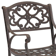 Homestyles 7 Piece Outdoor Dining Set Bronze