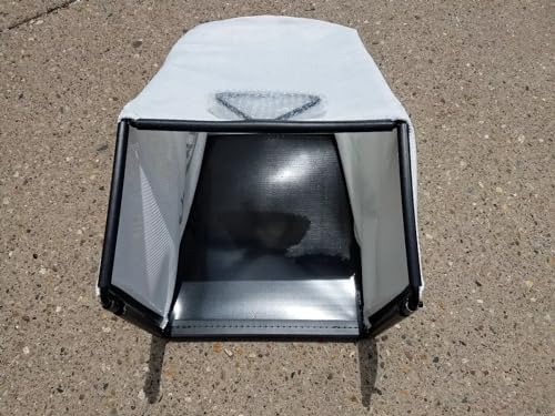 GaRcan Genuine 89501 21in Mulch/Rear Bagging Mower Grass Bag & Frame Catcher Kit, Replacement for Toro OEM, BLACK