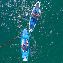 iROCKER Cruiser Inflatable Stand Up Paddle Board White/Blue