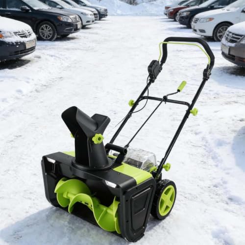 Cordless Snow Blower, Snow Thrower, for Driveway and Patio