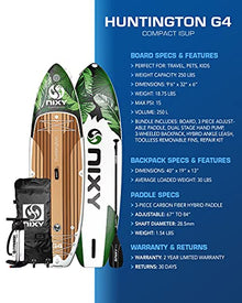 NIXY Huntington Inflatable Stand Up Paddle Board Maui