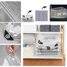 Outdoor transparent curtain waterproof with zipper, transparent pvc tarpaulin, 0.5mm PVC waterproof, canopy tarpaulin transparent PVC, suitable for pergola, balcony, porch ( Size : H2xW9m/H6.5xW29.5ft
