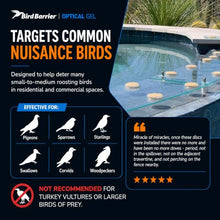 Bird Barrier Optical Gel MAG Magnetic Bird Repellent Discs, 200 Pack