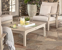 Martha Stewart by POLYWOOD® Chinoiserie Coffee Table in Teak