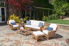 Tortuga Outdoor Sea Pines 6-Piece Sofa Seating Conversation Set Mojave