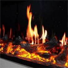 Decorative Fireplace Fireplace Realistic Flame Recessed Ultra-Thin Decorative One-piece Molded Fireplace(Small)