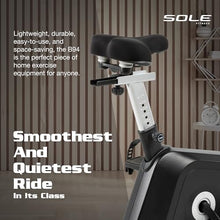 SOLE Fitness B94 2023 Model Upright Stationary Bike Black