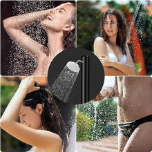 MKLFBY Outdoor Solar Shower 38L / 10 Gallon Solar Heated Outdoor Shower with Rain Shower & Foot Shower for Outdoor Backyard Garden Pool Beach