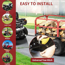 YITAMOTOR 22 Cu.Ft. ATV Dump Trailer, Tow Behind Dump Cart 1700lbs