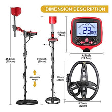 JIQHOHX Underground Metal Detector, L High Sensitivity Treasure Hunter Waterproof Coil Powerful Gold Detectors High Accuracy Lightweight (with GP Pointer A)
