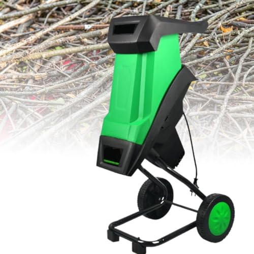 ShaiVrissian Mulcher Shredder 2400w with Overload Protection Nocable