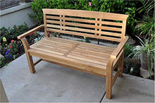 Anderson Teak No Cushion Sakura 2-Seater Bench Teak