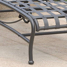 Iron Multi-Position Patio Chaise Lounge
