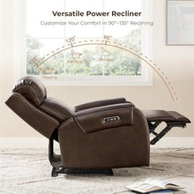 Wall Hugger Power Recliner Chair with Adjustable Headrest for Adults