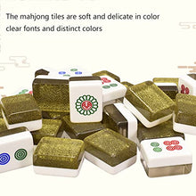 SHATONG Traditional Mahjong Game Set 144 Acrylic Tiles C