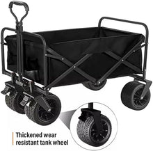 CWENZXDIA Garden Wagon Folding Wagon Cart Portable Foldable 150L Large Capacity Outdoor Camping Table Light BBQ Trolley Utility Cart