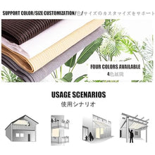 XBTGS Wave Sun Shade Sail for Backyard Patio U Shape Sunblock Shade Cloth with and Breathable Design Retractable Wave Canopy Pergola Cover for Outdoor Gar,W2.5*L20m/,W2.5*L20m/W8.20*L65.62ft