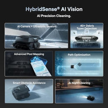 Beatbot AquaSense X Robotic Pool Cleaner with AI Vision & Smart Navigation, AstroRinse Self-Cleaning Station, All-in-One Pool Cleaning, Debris Detection, 23L Debris Bin, Hands-Free Operation