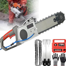 5800w/6500whandheld Brushless Chainsaw, Duty Electric Diamond Concrete Chain Saw, With Water-Cooled Wet Cutting,Anti-Vibration Handle & Dust Suppression, With 2 Chains/2 Guide Bar,480