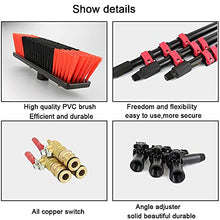 Teleswindow Cleaning Tools Solar Panel Cleaning Brush Telespoles are Taller/Longer/Lighter/More Durable/More Efficient/Safer/6M/12Ft
