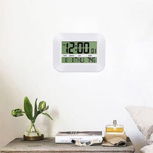SWDIIWB ABS Household Wall-Mounted Alarm Clock Large Screen Display Indoor Thermometer