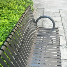 GFAZXDS Outdoor Bench Outdoor Iron Tables and Chairs Benches Garden Plaza Backrest Seating Park Garden Bench