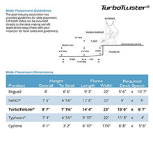 S.R. Smith TurboTwister Left Curve Pool Slide Sandstone