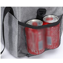 TBNLASS 10L Ice Bag Double-Layer Expandable 15L Lunch Insulation Portable Box 23L Large-Capacity Picnic(10L)
