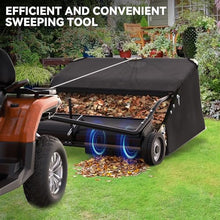 AUTOSAVER88 48" Tow Behind Lawn Sweeper 25 cu. ft Capacity