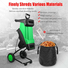 ShaiVrissian 2400w Wood Chipper Shredder for Branches up to 39mm +10mcable