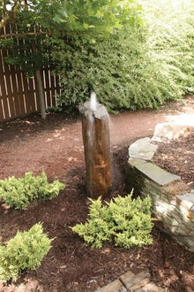 Aquascape 98969 Natural Mongolian Basalt Column Fountain - 36 Inch Height for Landscape and Garden