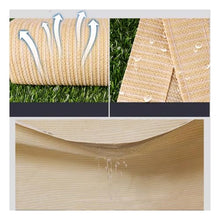 HUJZJY Shade Fabric Sun Shade Cloth 33x66ft, Shade Cloth Garden Awning, Sunblock Shade Cloth, Durable, Sun Shade with Grommets Sun-Block Mesh Shade for Pergola Cover Canopy