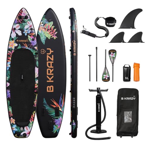 Bkrazy High-End Inflatable Paddle Board Complete Package Aloha