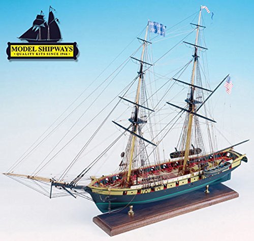 Model Shipways 1813 Niagara US Brig 3/16” Scale Model Kit Wood