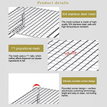 Foldable Stainless Steel BBQ Grill Rack Portable Camping Mini BBQ Grill Bracket Barbecue Accessories for Outdoor Camping Picnic