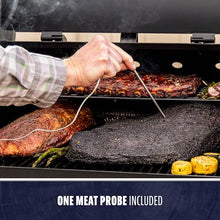 Pit Boss 700 FB2 Series Wood Pellet Grill & Smoker with Flame Broiler and LCD Digital Controller, 747-Sq. In. Cooking Space, 180°F to 500°F Temperature Range, Meat Probe, 21 lb. Pellet Hopper, Black