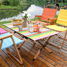 POLGDW Blue Folding Patio Dining Chairs, Small Metal Outdoor Sling Chairs, Patio Furniture Camping Beach Chair Folding Chairs for Lawn, Garden, Deck, Backyard (Color : /Khaki)