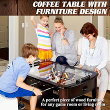 Barrington Billiards Foosball Coffee Table Wood Grain