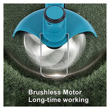 Electric Lawn Mower, 2500W 8 Inch Brushless Electric Lawn Mower Lawn Mower Grass Line Adjustable Hedge Trimmer Portable Garden Pruning (Color : 2 Battery Set, Size : A) (1 Battery Set A)