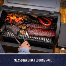 Pit Boss 850 Navigator Series WiFi & Bluetooth Wood Pellet Grill & Smoker, Flame Broiler and LCD Digital Controller, 932-Sq. In. Cook Space, 180°F to 500°F Temp Range, Meat Probe, 30 lb. Hopper