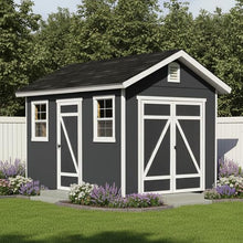 ShedMaster Expanse 8x12 Do-It-Yourself Wooden Storage Shed with Floor Kit - Does not Include Paint or Roofing Shingles