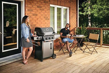 Napoleon Freestyle 365 Propane Gas Outdoor Grill with Range Side Burner, Graphite Grey – 4-Burner BBQ for Versatile Cooking