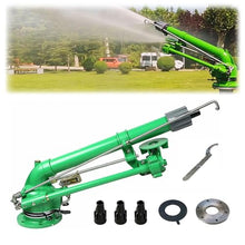 BAIYITONGDA 2" Water Spray Gun Large-Area Agriculture Irrigation Watering Sprinkler, 360° Adjustable Water Watering Sprinkler Spray Gun for Agriculture Lawn