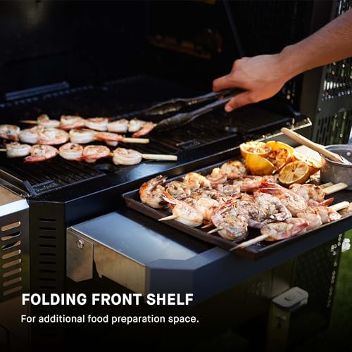 Masterbuilt Gravity Series 800 Digital Charcoal Grill and Smoker Black
