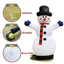 OZIS Giant 40Ft Premium Inflatable Snowman with Blower White
