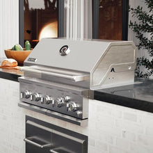 SPIRE 30" Built-In 5 Burner Dual Fuel Grill, All 304 Stainless Steel Body